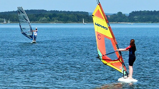 surfen an der Ostsee